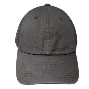 KB ETHOS Classics Snapback Trucker Hat Gray One Size Adjustable Blank